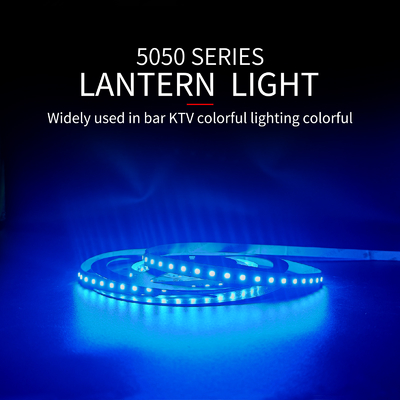 120 درجة 5050 LED قطاع أضواء LED تغيير لون شريط الضوء مع جهاز التحكم عن بعد