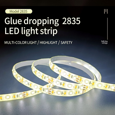 12V / 24V عكس الضوء SMD 2835 LED قطاع ضوء مصباح نيون ناعم مقاوم للماء IP65