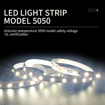 الجهد المنخفض 12V 24V 5050 SMD LED مصباح المياه أحادي اللون مع مصباح التشغيل