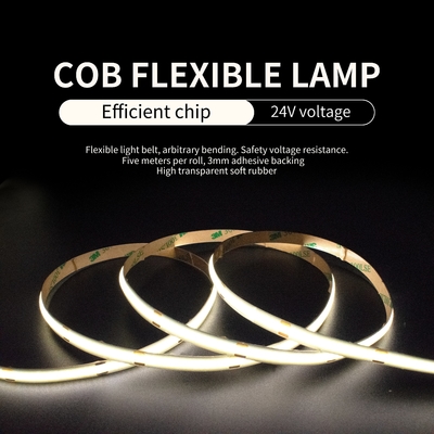 شريط ضوء LED COB بقوة 5 وات مع سقف منخفض الجهد