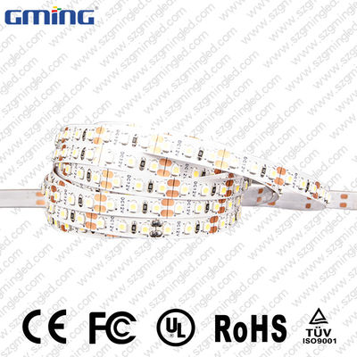 RGB النحاس الأبيض SMD 5050 LED قطاع الضوء للماء IP20 5M 10MM PCB العرض