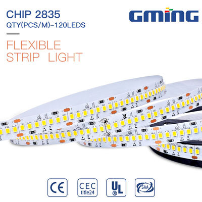 تغيير اللون 3000lm 31W 2835 أضواء LED قطاع 12 مم ثنائي الفينيل متعدد الكلور