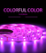 شريط إضاءة LED بالألوان الكاملة 5050 SMD RGB LED مرن للديكور المنزلي مصباح جو نيون
