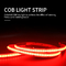 Phantom COB LED Strip Light الجهد المنخفض للغاية الخط المرن الضيق اللون الأحمر