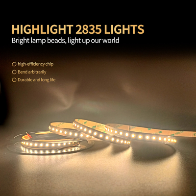 2835 120 مصباح LED مرن قطاع أضواء LED قطاع عكس الضوء
