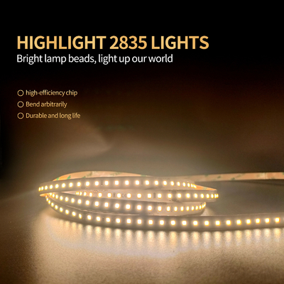 شريط LED منخفض الجهد 24 فولت 2835 لإضاءة مرآة الحمام