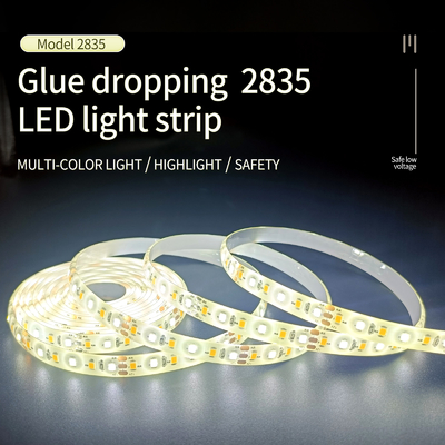 ضوء نيون 2835 LED قطاع 6 وات مقاوم للماء بجهد منخفض