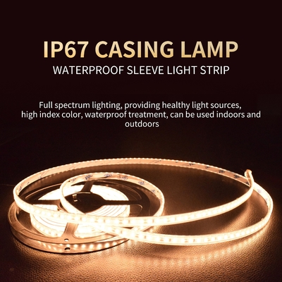 أضواء LED قطاع الجهد العالي في حالات الطوارئ PVC كم شفافة