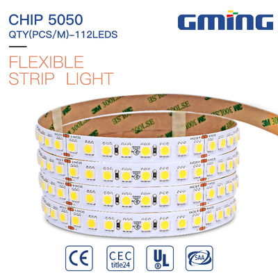 شريط ضوء LED CRI 80 SMD 5050 مع شهادة CE للتحكم عن بعد